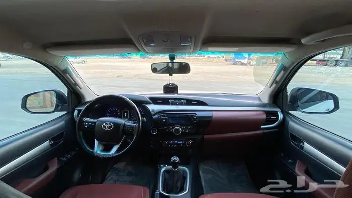 للبيع هايلوكس 2017 دبل سعودي فل كامل ماشي 400 الف كيلو 2