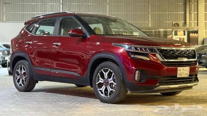 كيا سيلتوس 2022 لون أحمر نص فل ( كاش و أقساط ) 3