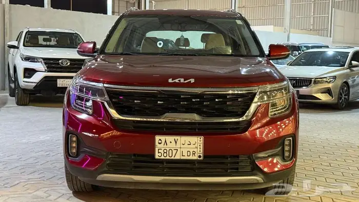 كيا سيلتوس 2022 لون أحمر نص فل ( كاش و أقساط ) 1