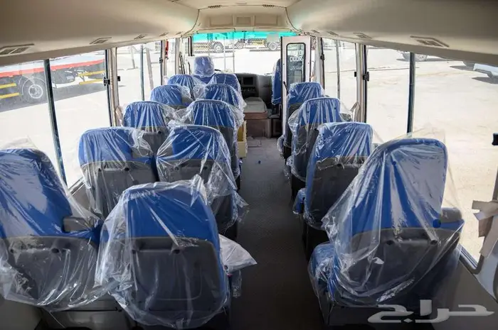 باص ميتسوبيشي روزا 26راكب ديزل خليجي موديل2024(بأقل الاسعار 8