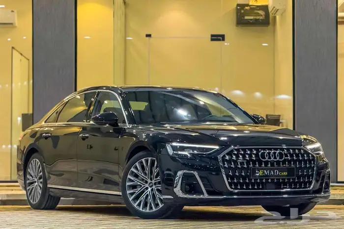 اودي A8L V6 2024 اسود خليجي تحت الضمان 0