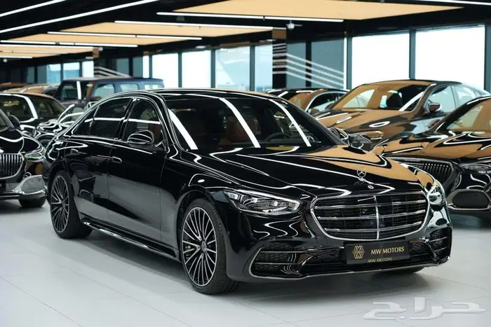 مرسيدس S 500 موديل 2026 أصفار خليجي أسود جملي 0