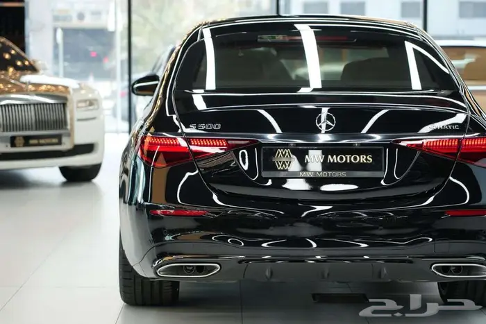 مرسيدس S 500 موديل 2026 أصفار خليجي أسود جملي 5