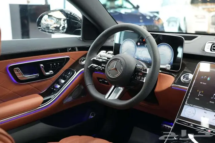 مرسيدس S 500 موديل 2026 أصفار خليجي أسود جملي 7
