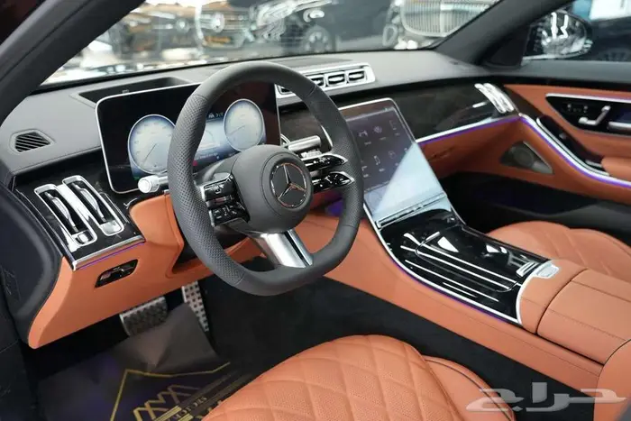 مرسيدس S 500 موديل 2026 أصفار خليجي أسود جملي 8
