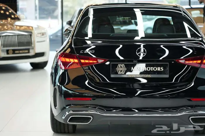 مرسيدس C 200 موديل 2026 أصفار خليجي أسود جملي 5