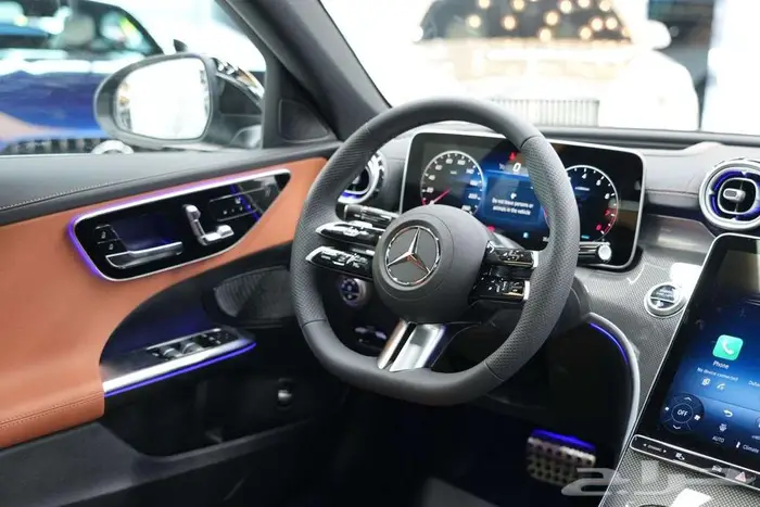 مرسيدس C 200 موديل 2026 أصفار خليجي أسود جملي 10