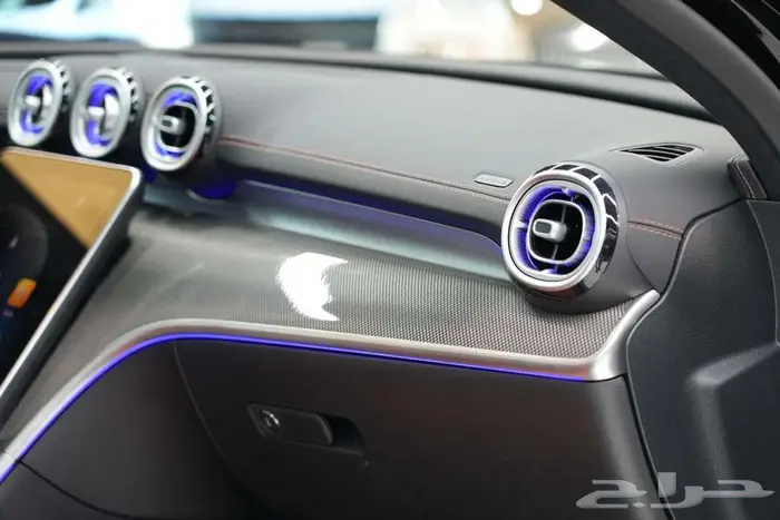 مرسيدس C 200 موديل 2026 أصفار خليجي أسود جملي 12