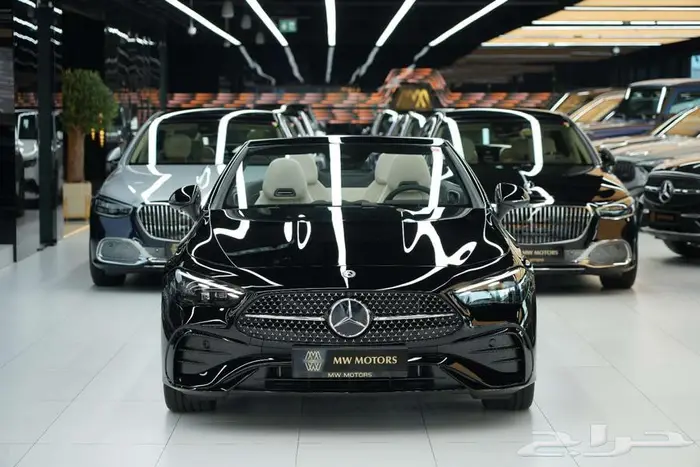مرسيدس CLE 200 Cabriolet موديل 2026 أصفار خليجي أسود أبيض 1