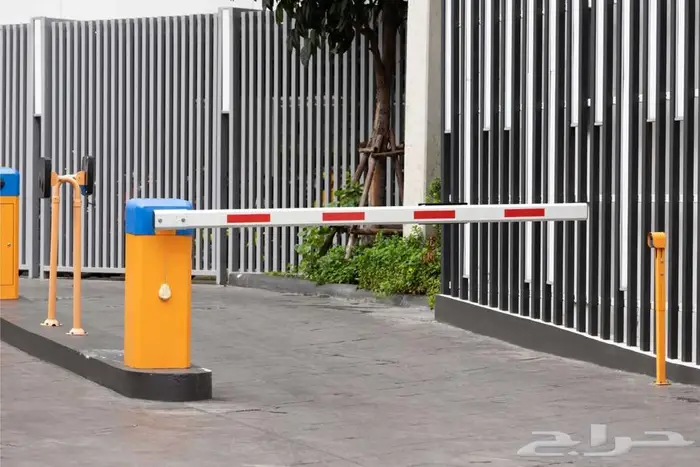 بوابات دخول وخروج السيارات   بوابات مواقف للسيارات 15