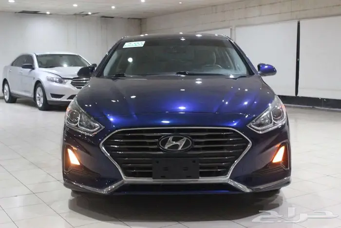 سوناتا 2019 ازرق بطاقة جمركيه 24