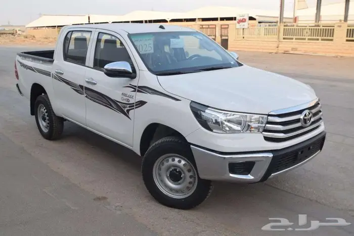 هايلكس ديزل 2025 سلق قير عادي GL2 سعودي أقل سعر كاش وأقساط 1