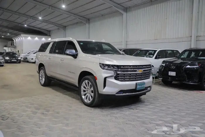 شيفرولية سوبربان فل كامل بريميوم بانوراما جلد دبل موديل 2021 0