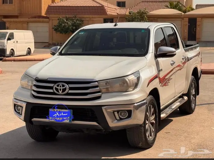 للبيع هايلوكس 2017 دبل سعودي فل كامل ماشي 400 الف كيلو 1