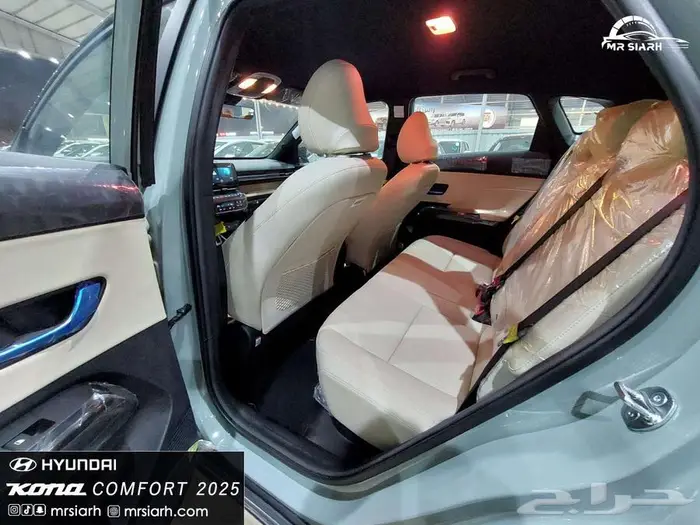 هيونداي كونا كمفورت سقف اسود 2025 9