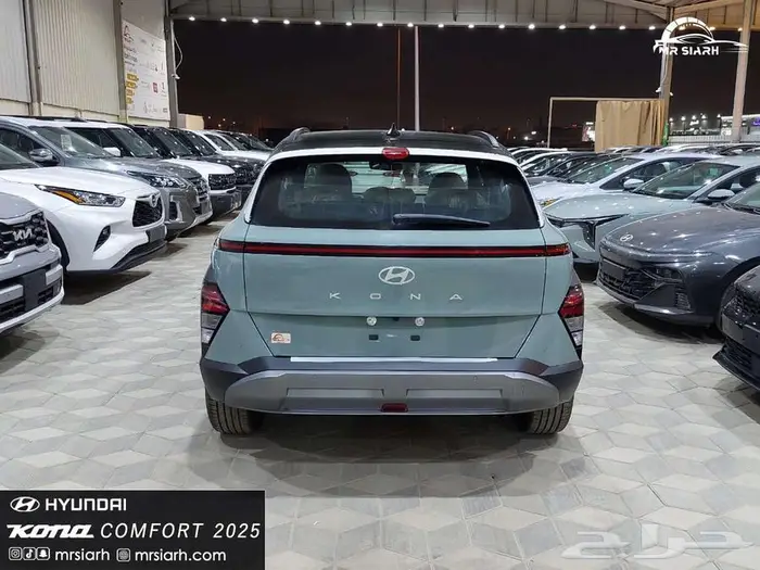 هيونداي كونا كمفورت سقف اسود 2025 6