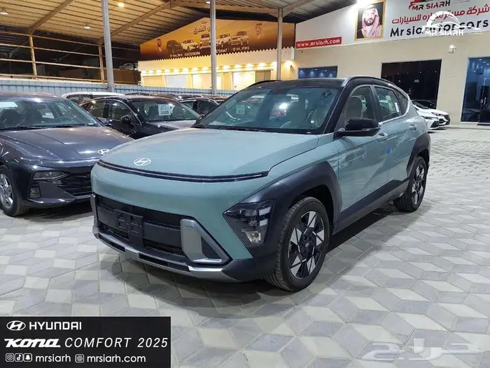 هيونداي كونا كمفورت سقف اسود 2025 1