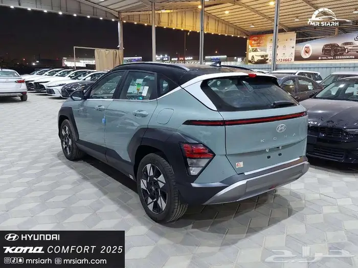 هيونداي كونا كمفورت سقف اسود 2025 5