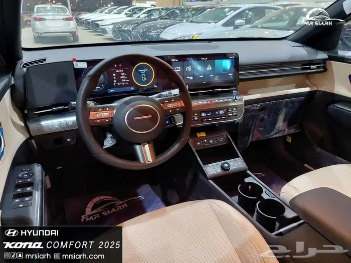 هيونداي كونا كمفورت سقف اسود 2025 17