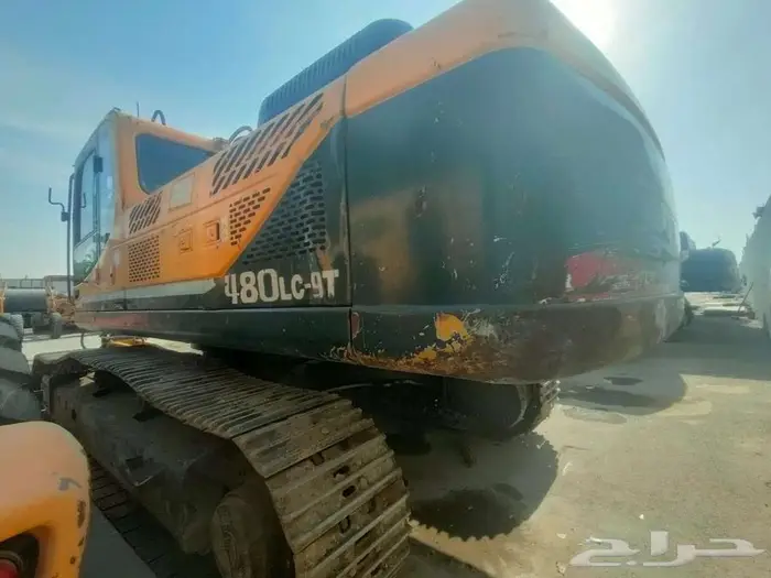 بوكلين حفار Hyundaiموديل Roblex480LC-9T للبيع مجهز شاكوش 11