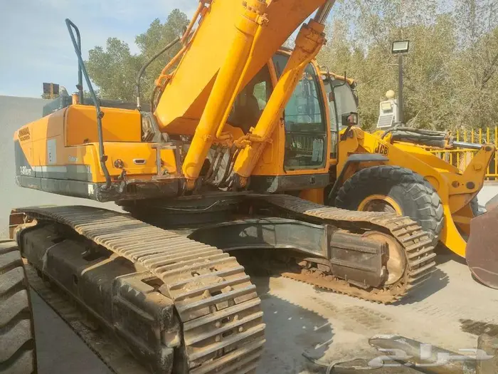 بوكلين حفار Hyundaiموديل Roblex480LC-9T للبيع مجهز شاكوش 5