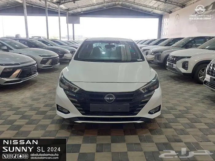 نيسان صني SL اعلى فئه 2024 - مقاعد جلد وتشغيل ذكي 0