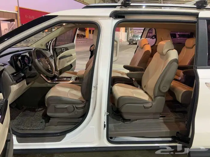 كيا كرنفال 2021 ديزل ابواب كهرباء رادار نقاط عمياء 21