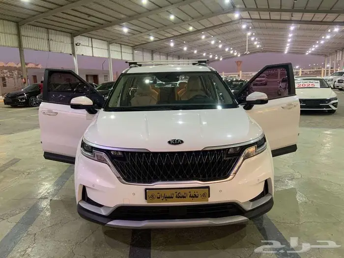 كيا كرنفال 2021 ديزل ابواب كهرباء رادار نقاط عمياء 7