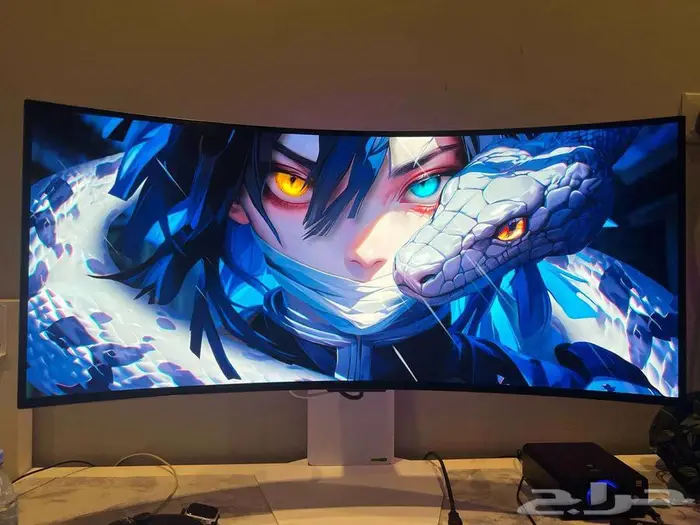 شاشة oled lg ultragear 2k الترا وايد 6