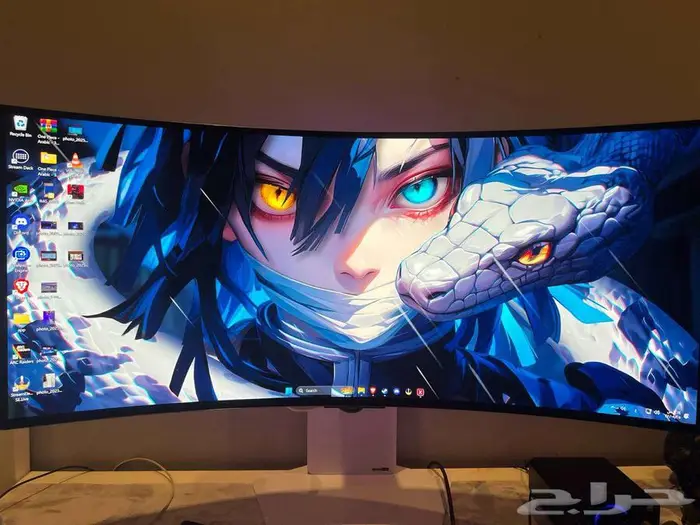 شاشة oled lg ultragear 2k الترا وايد 7