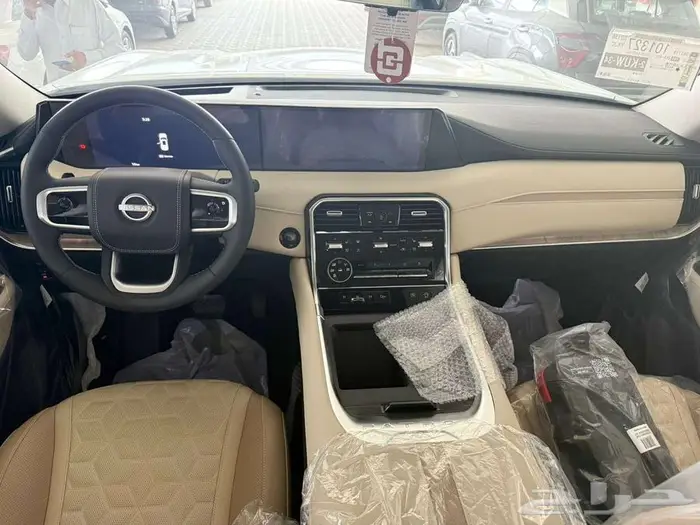 نيسان باترول بلاتنيوم موديل 2026 خليجي اسود 8