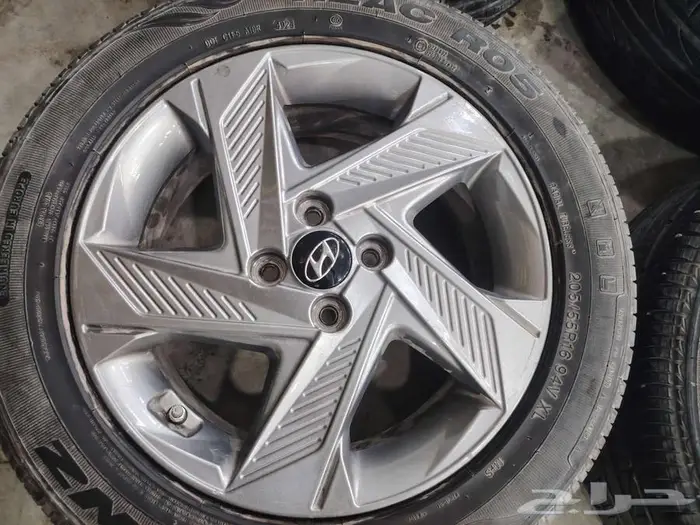 جنوط هيونداي أكسنت 2022 2023 أصلية شد بلد مقاس 16 3