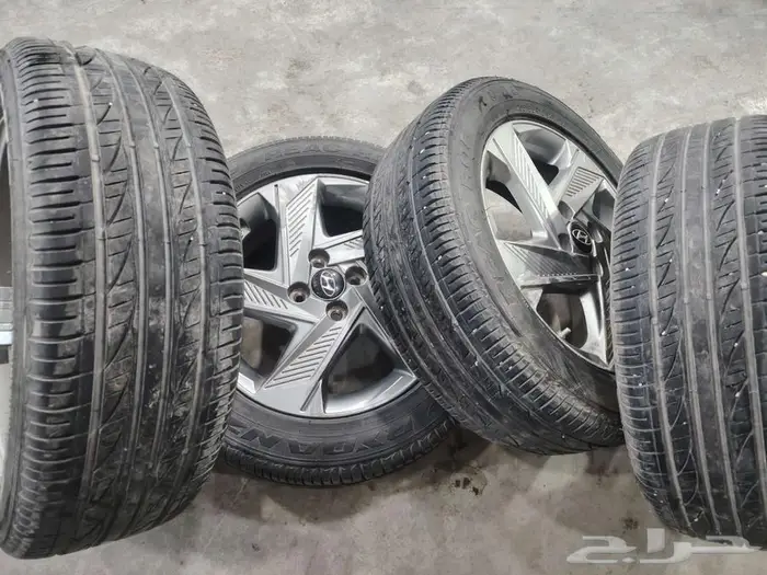 جنوط هيونداي أكسنت 2022 2023 أصلية شد بلد مقاس 16 11