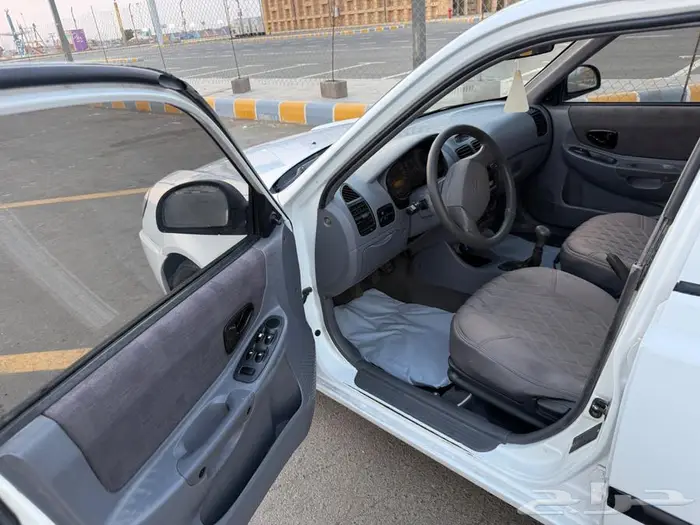 اكسنت 2005 قير عادي نظيف جدا 8