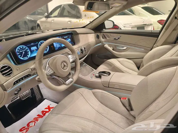 AMG S63 دبلوماسي VIP مواصفات ملكيه مخزن عداد ( 24 ) الف فقط 11