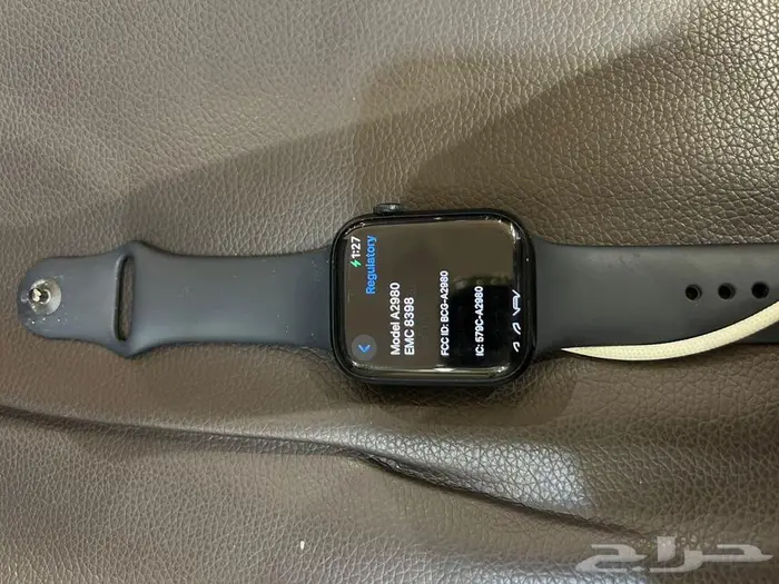 ساعة ابل الجيل التاسع مقاس 45 نظيفه 7