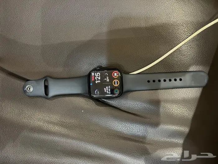 ساعة ابل الجيل التاسع مقاس 45 نظيفه 4