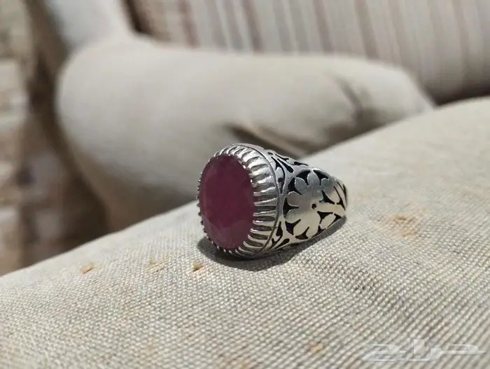 خاتم ياقوت افريقي 0