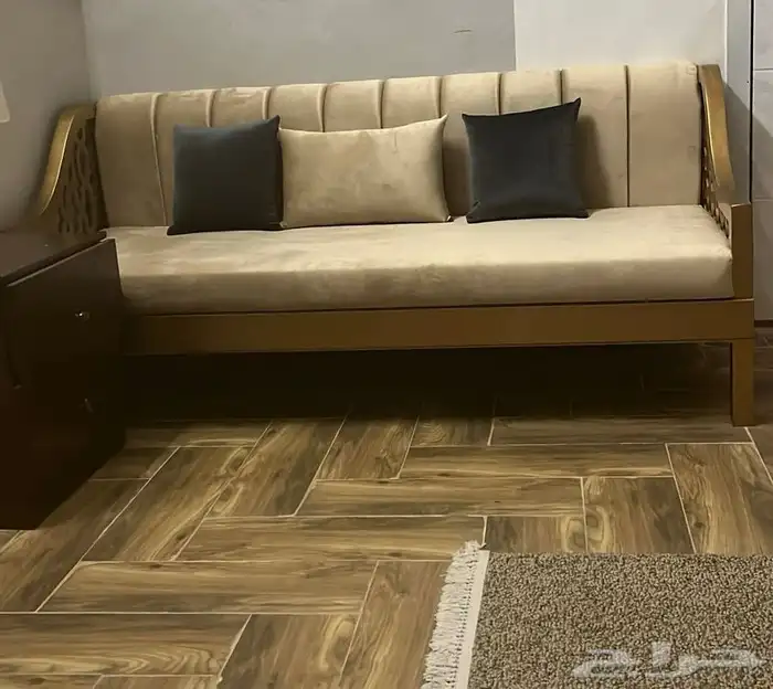 سرير طول مترين عرض 90 سم ارتفاع 50 سم 0