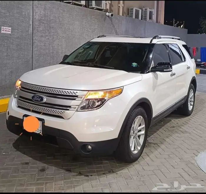 فورداكسبلورر دبل xLT ابيض لؤلؤى ممشا212 الف بدى بلد 5