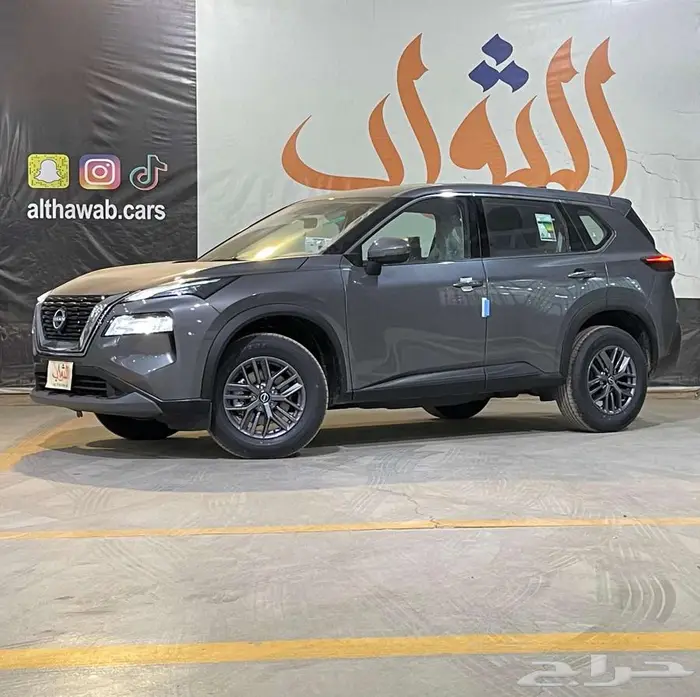 اكس تريل ستاندر 7 راكب بدون دبل ابيض ورمادي 2026 0