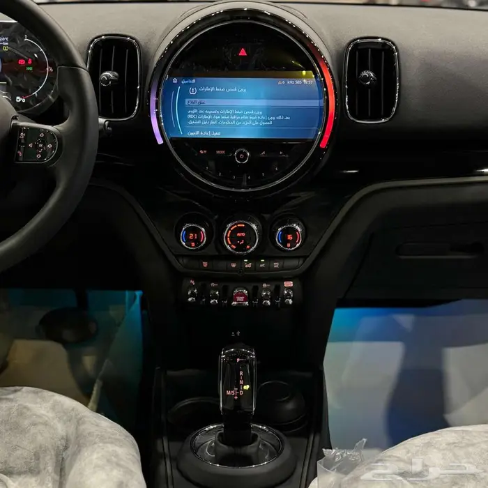 ميني كوبر A21BR موديل 2023 لون أسود ( كاش ) 7
