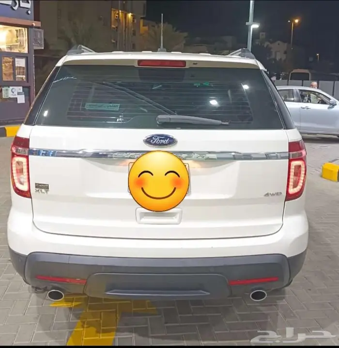 فورداكسبلورر دبل xLT ابيض لؤلؤى ممشا212 الف بدى بلد 2