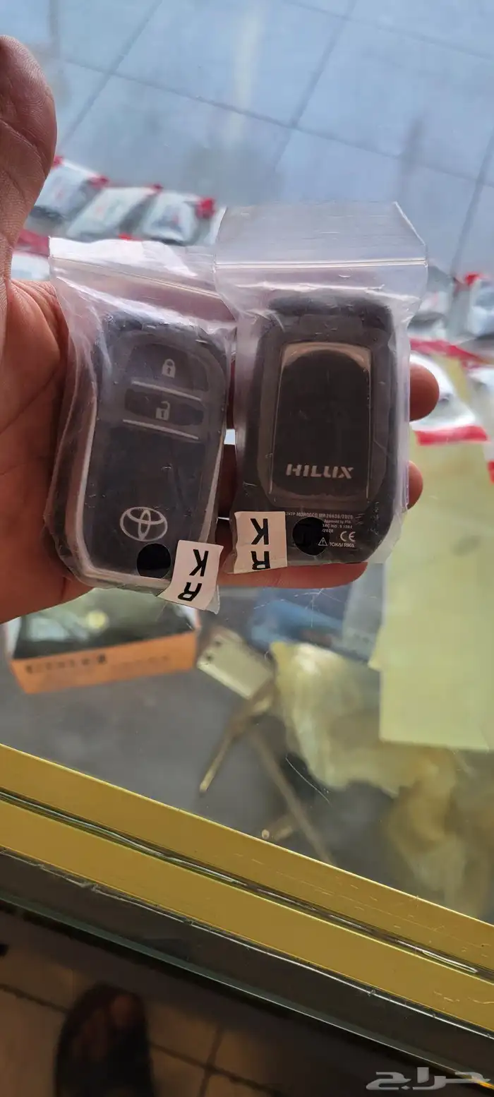 ريموت هايلوكس بصمه مديل 2016لين 24وكاله جديد 2