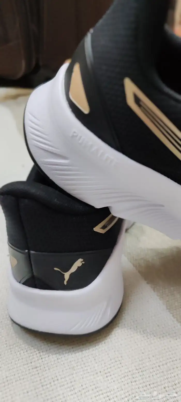 حذاء اسود بوما اصلي جديد لم يستخدم مقاس 43 0