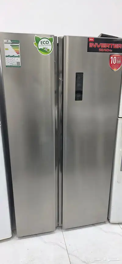 ثلاجة دولابي ماركة تي سي ال المعروفه مستخدم نظيف بسعر مغرري index