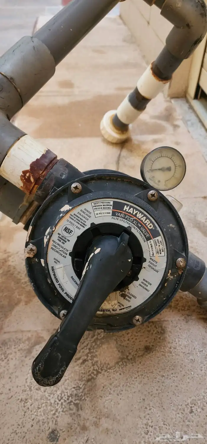 ماطور جديد وادوات خاصة بالمسبح 1