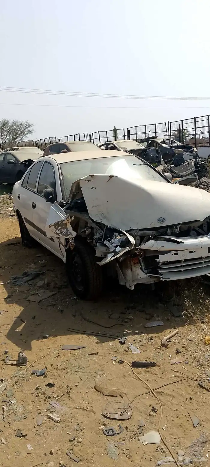 صني موديل 2003 قير عادي مكينه وقير شغال تشليح الاسطوره صبيا 2