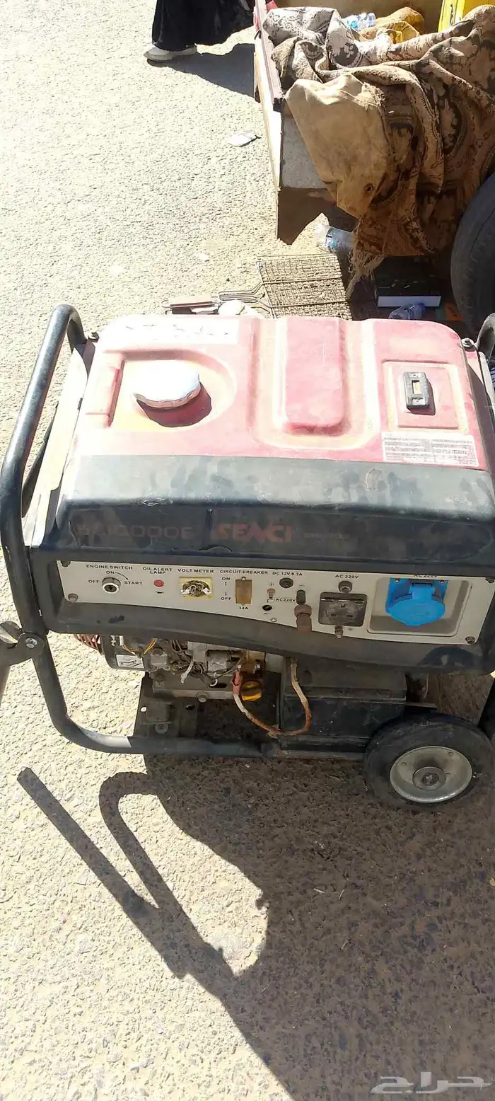 مطور كهرباء بنزين للبيع شرط شغل 1