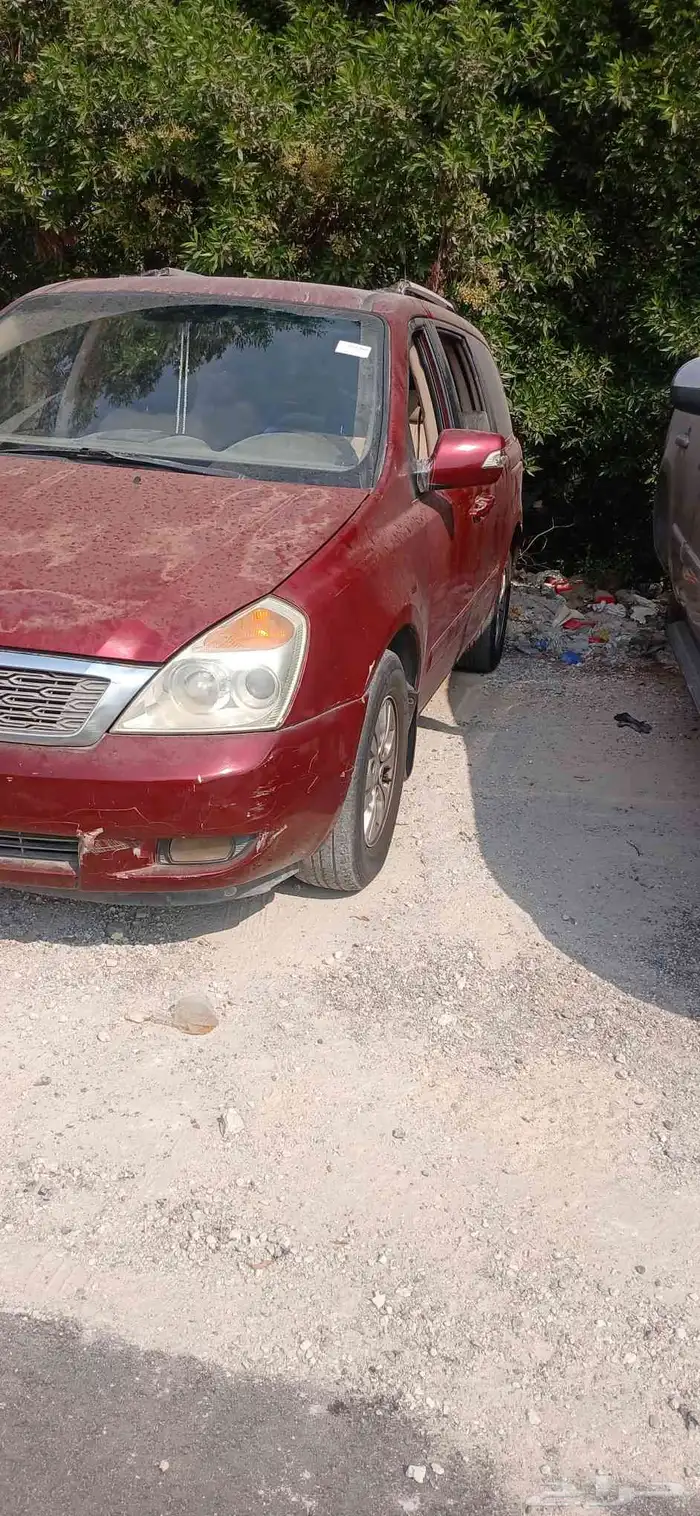 كيا كرنفال موديل 2014  تشليح قطع غيار فقط 8